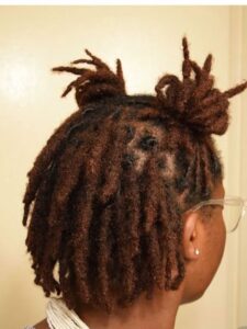 Easy-Ways-to-Style-Starter-Locs-on-Short-Hair