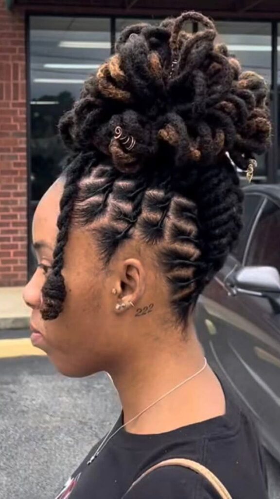 Loc-Crown-Updo-hairstyle-with-locs-styled-into-an-elegant-crown