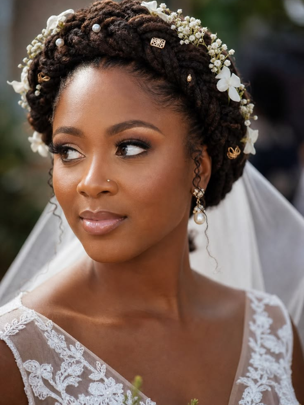 Loc-Bun-With-a-Veil